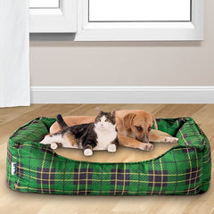 Cama mascotas Wodoti. Estampados Verde - astorpet