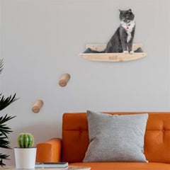 Hamaca de Pared con Escalones para gatos Wodoti 40 cm - astorpet